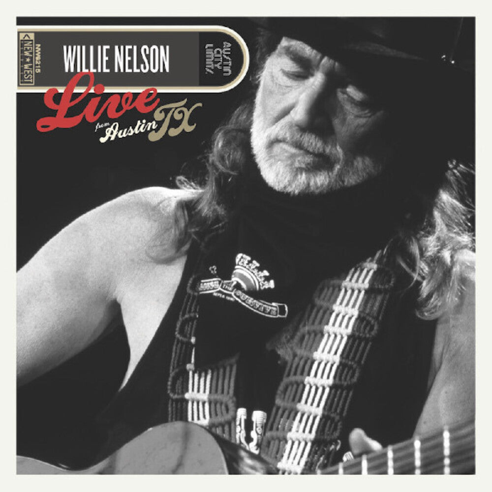 the album cover for Willie Nelson - Live From Austin, Tx (Blue) [Colored Vinyl] (Gate) (Stic)