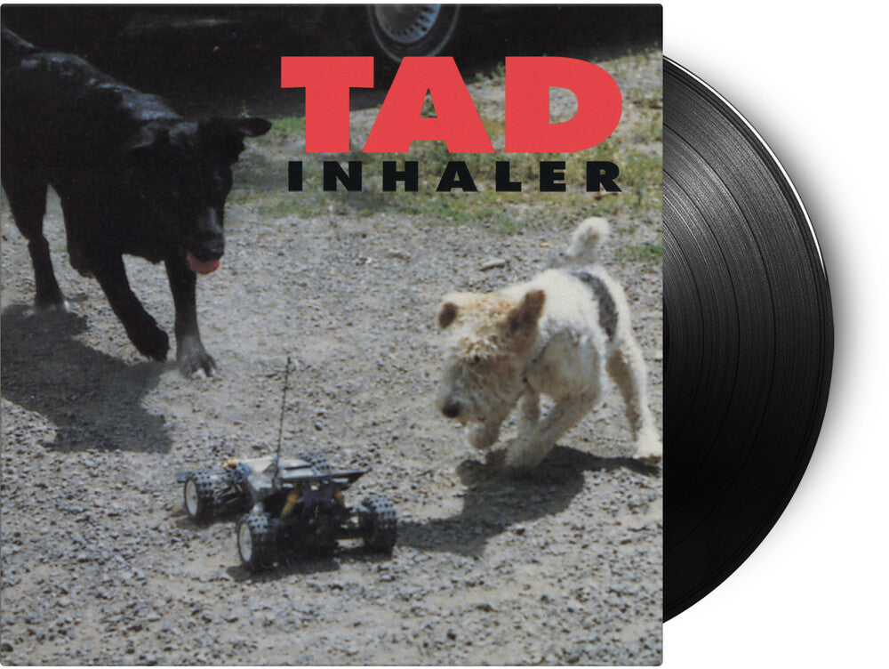 the album cover for Tad - Inhaler (Blk) [180 Gram] (Hol)