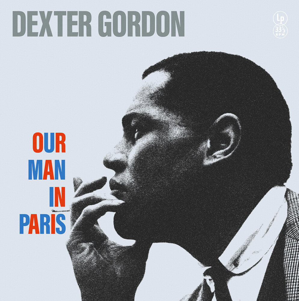 the album cover for Dexter Gordon - Our Man In Paris [Colored Vinyl] (Ylw) (Uk)