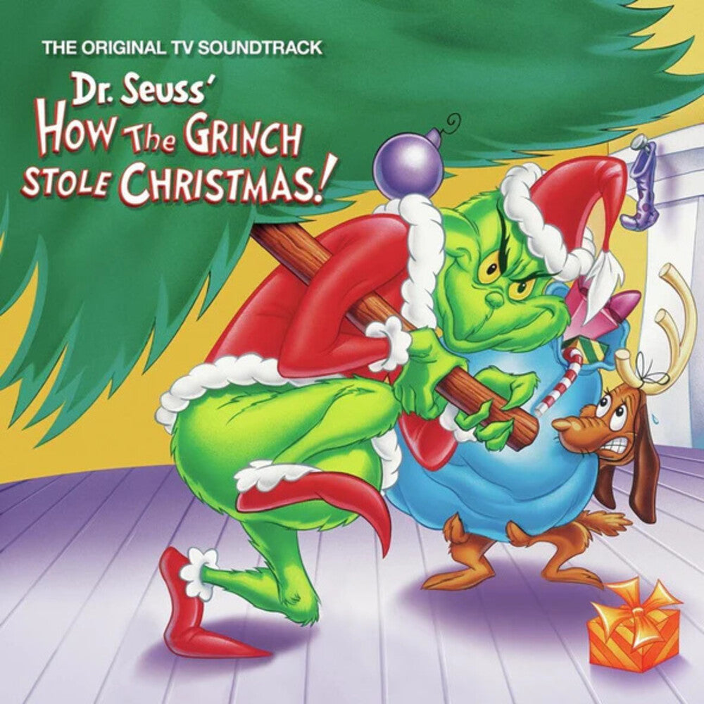 the album cover for The Grinch - Dr Seuss How The Grinch Stole Christmas - O.S.T.