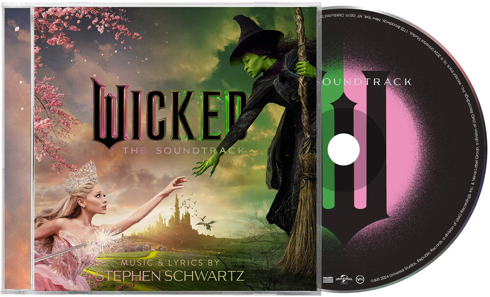 the album cover for Various Artists - Wicked: The Soundtrack  [CD]