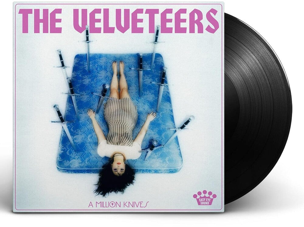 the album cover for the Velveteers - A Million Knives [LP]