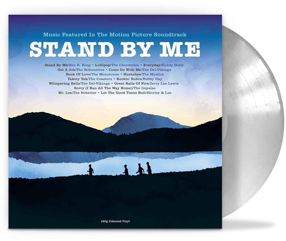 the album cover for Stand By Me - O.S.T. (Cvnl) (Ogv) (Uk) - Stand By Me - O.S.T. [Clear Vinyl] [180 Gram] (Uk)