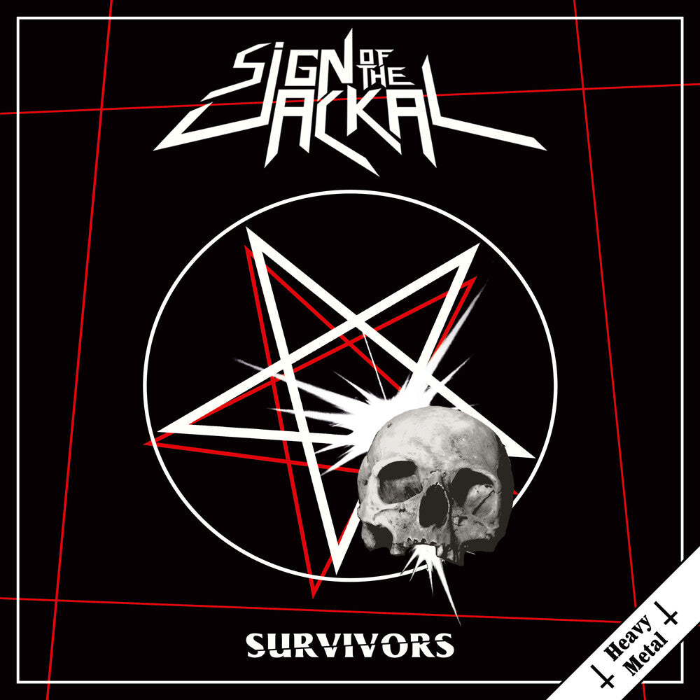 the album cover for Sign Of The Jackal - Heavy Metal Survivors
