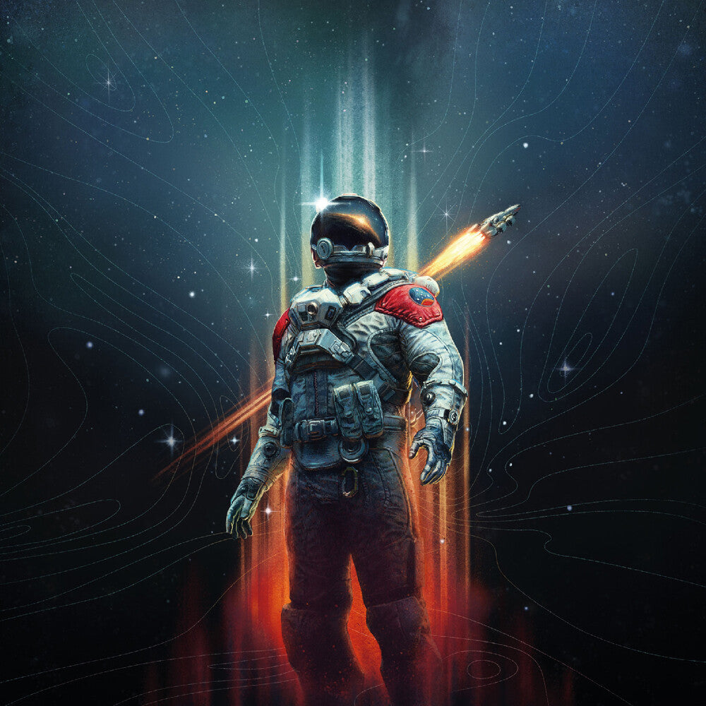 the album cover for Inon Zur - Starfield - O.S.T.