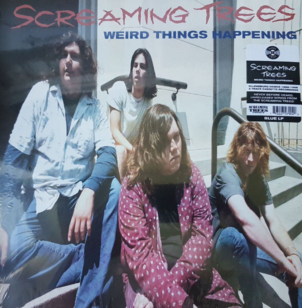 the album cover for Screaming Trees - Weird Things Happening (Ellensburg Demos 1986-1988)