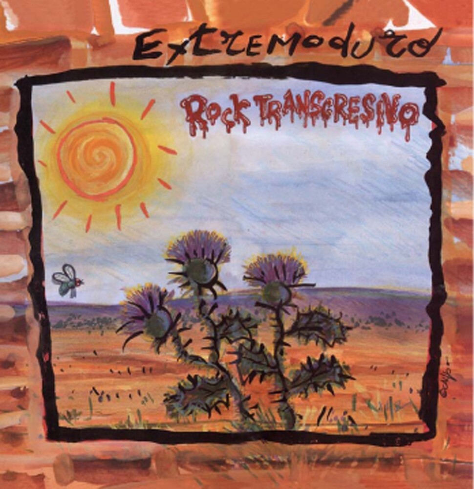 the album cover for Extremoduro - Rock Transgresivo