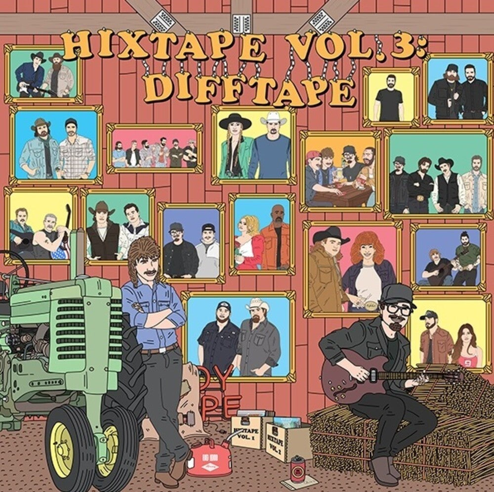 the album cover for Hixtape / Joe Diffie - Hixtape: Vol. 3: Difftape