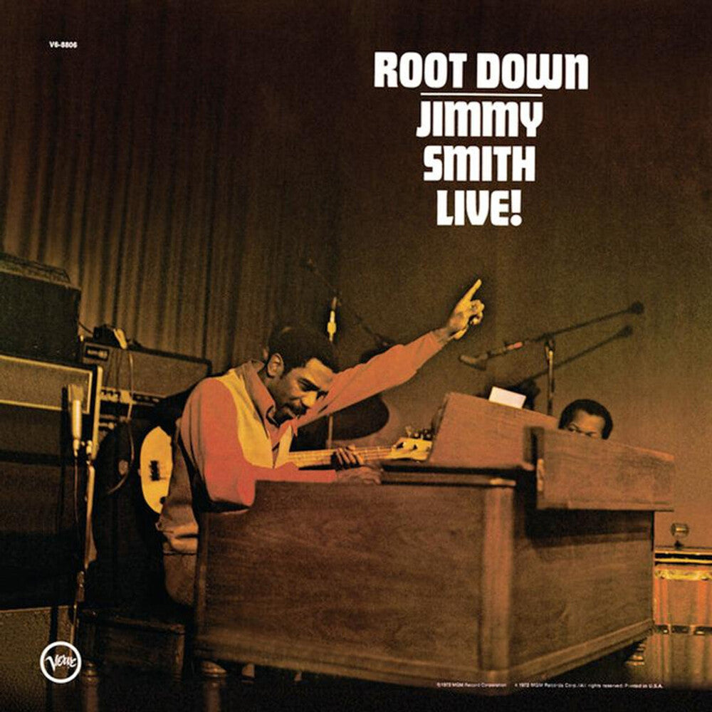 the album cover for Jimmy Smith - Root Down (Verve Acoustic Sounds Series) [180 Gram]