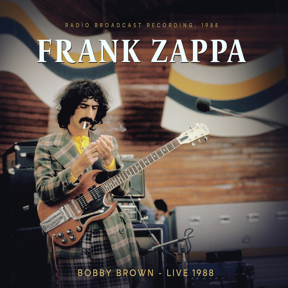 the album cover for Frank Zappa - Bobby Brown Live 1988