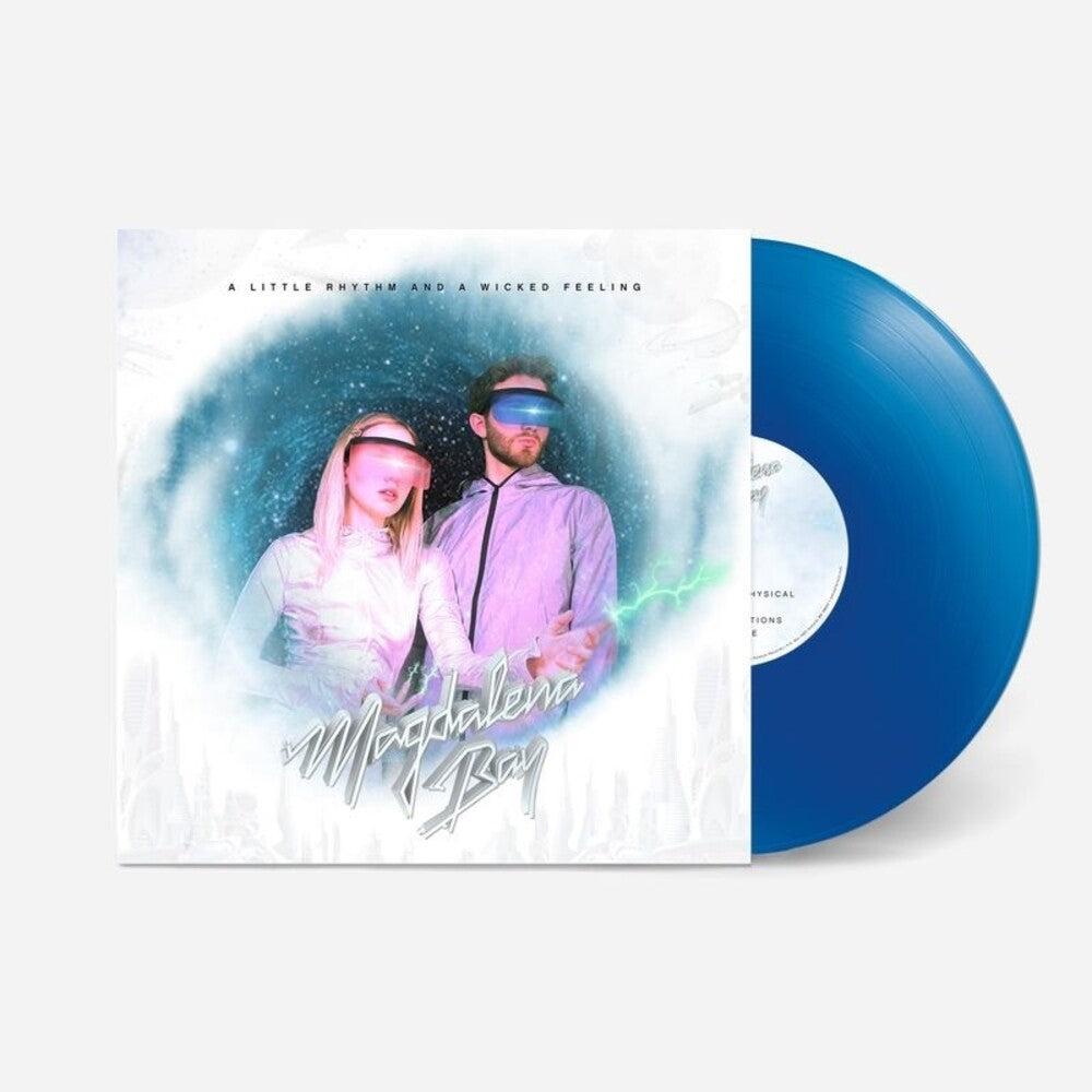 the album cover for Magdalena Bay - Little Rhythm And A Wicked Feeling (Blue) [Colored Vinyl]