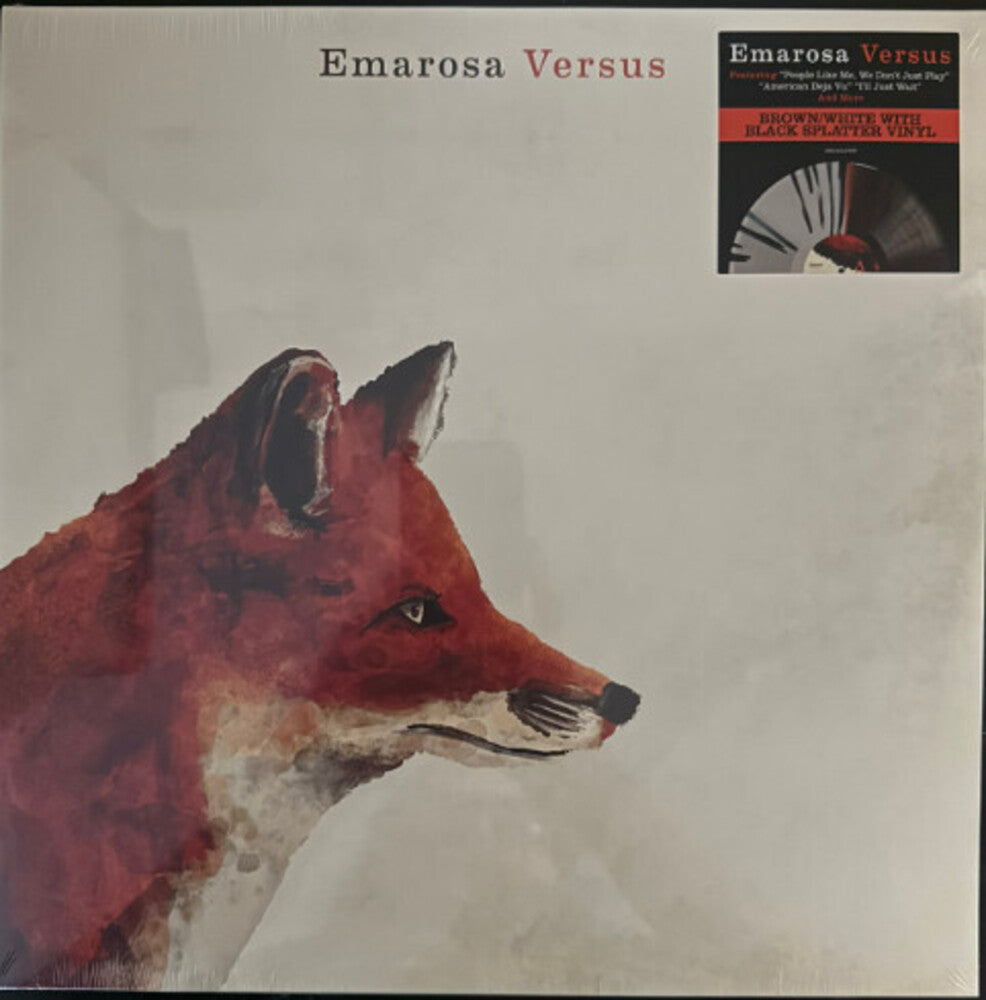 the album cover for Emarosa - Versus (Blk) (Brwn) [Colored Vinyl] (Wht) (Spla)