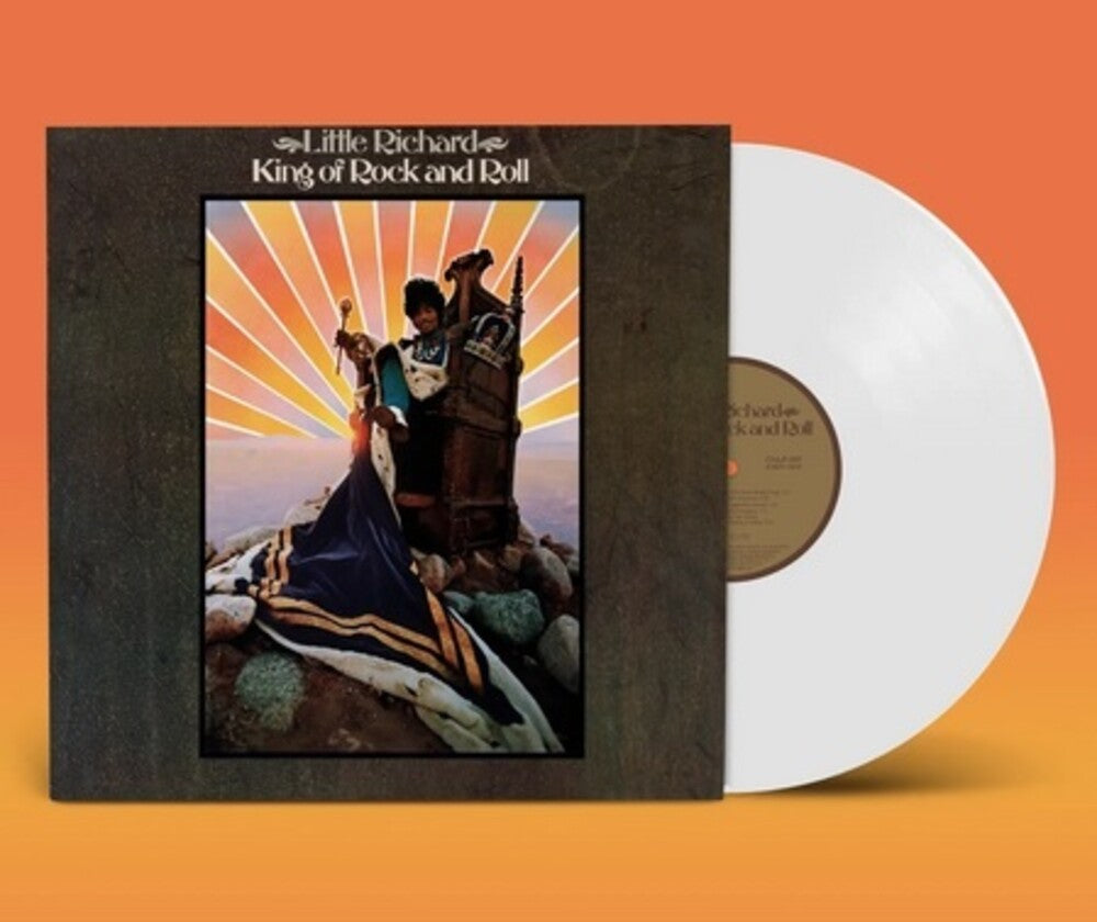 the album cover for Little Richard - King Of Rock And Roll [Colored Vinyl] (Wht)