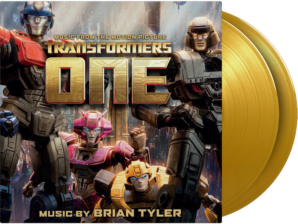 the album cover for Brian Tyler  (Colv) (Ogv) (Ylw) - Transformers One - O.S.T. [Colored Vinyl] [180 Gram] (Ylw)