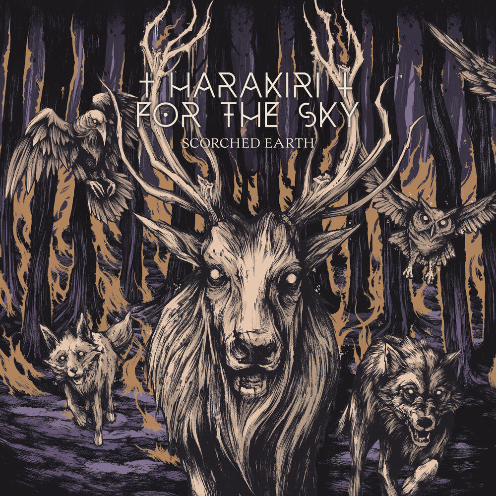 the album cover for Harakiri for the Sky - Scorched Earth