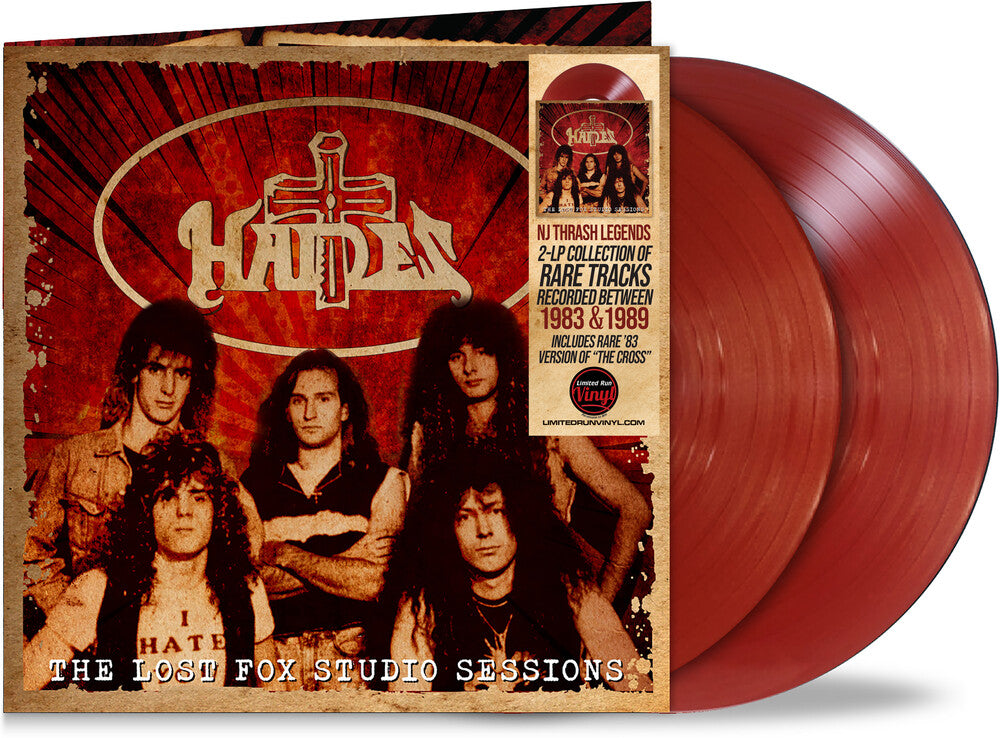 the album cover for Hades - Lost Fox Studio Sessions - Maroon [Colored Vinyl] (Gate)