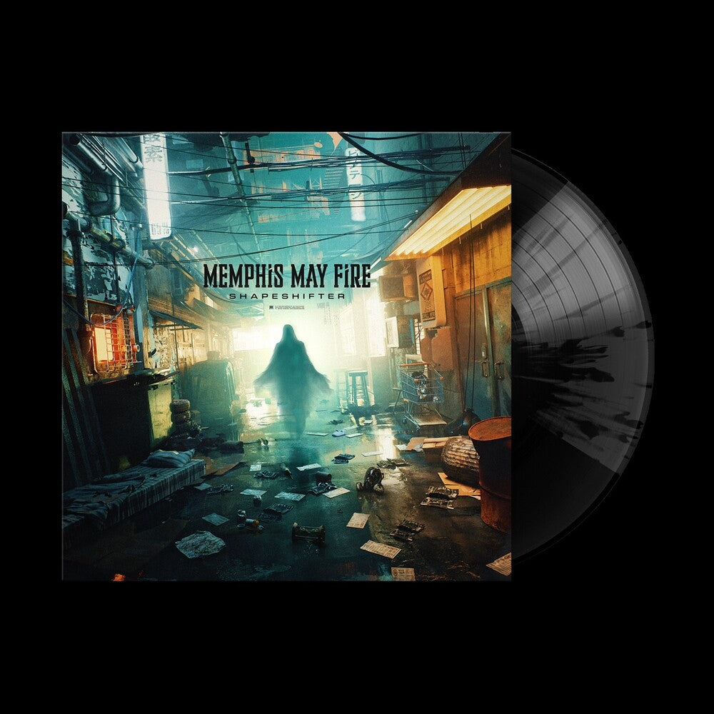 the album cover for Memphis May Fire - Shapeshifter [Black/Grey Quad/Splatter LP]