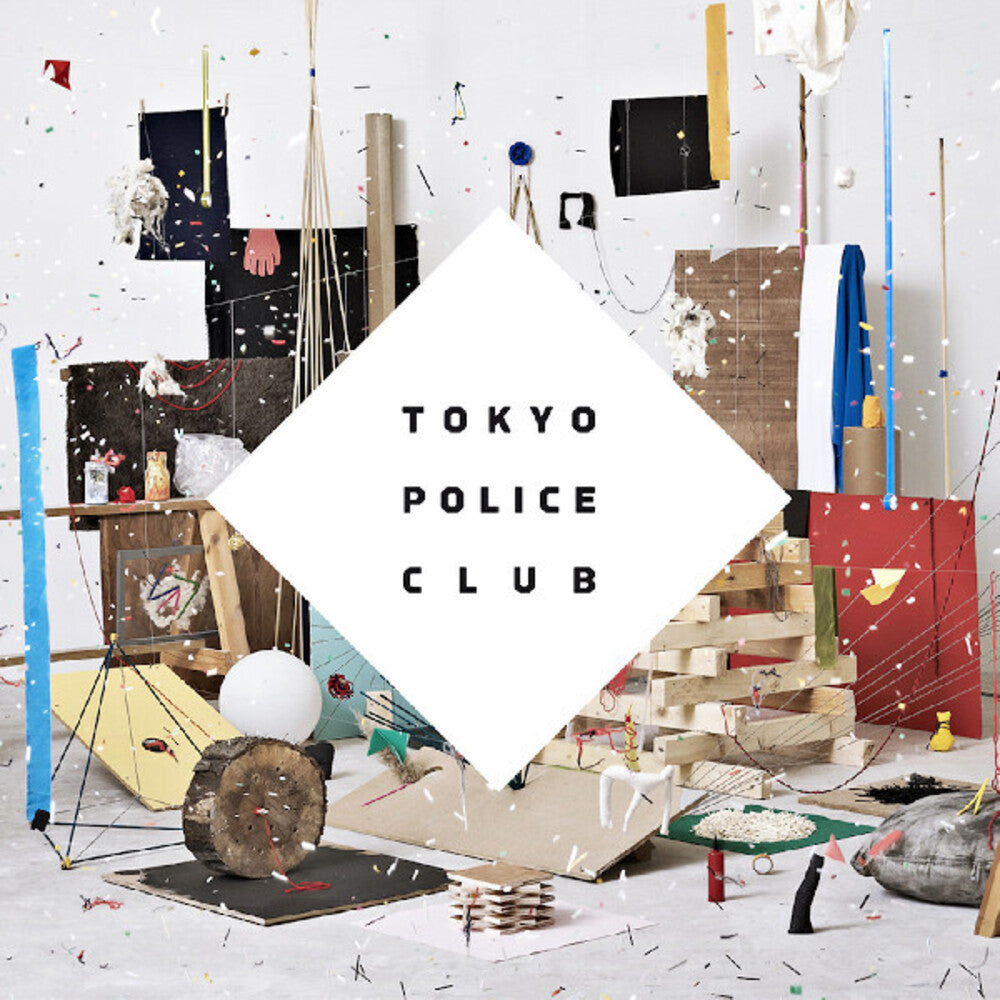 the album cover for Tokyo Police Club - Champ (Blue) [Colored Vinyl]