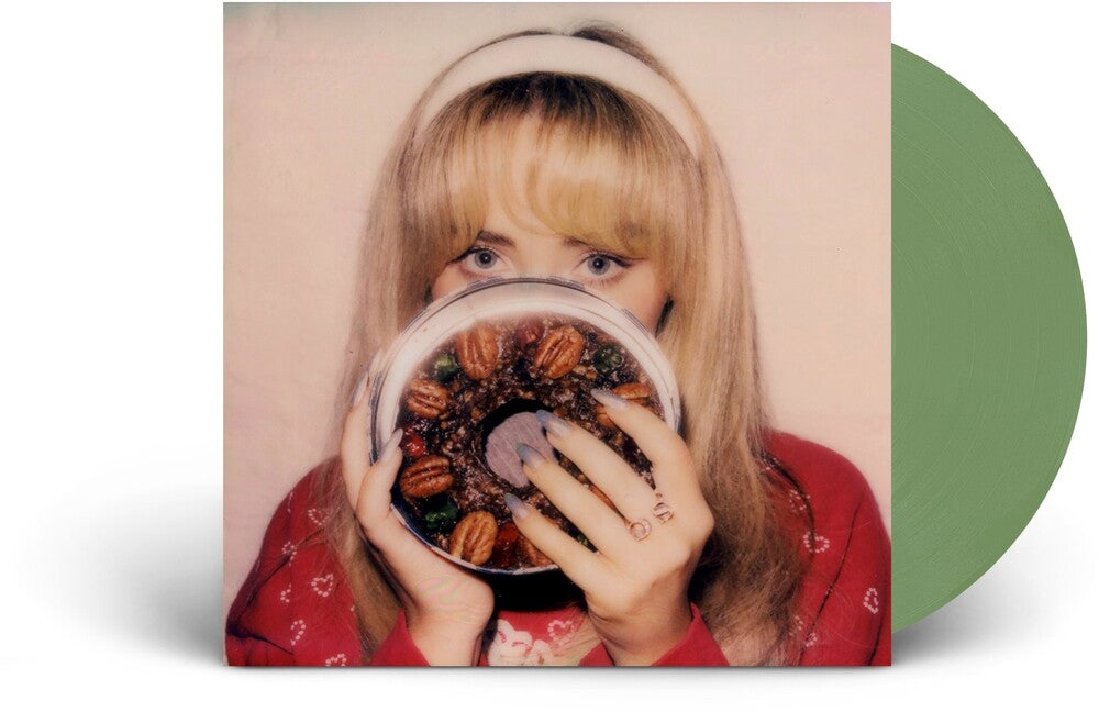 the album cover for Sabrina Carpenter - fruitcake [Olive Green 12inch EP]