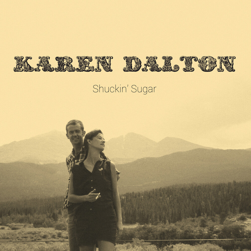 the album cover for Karen Dalton - Shuckin' Sugar - Sky Blue (Blue) [Colored Vinyl] [Limited Edition]