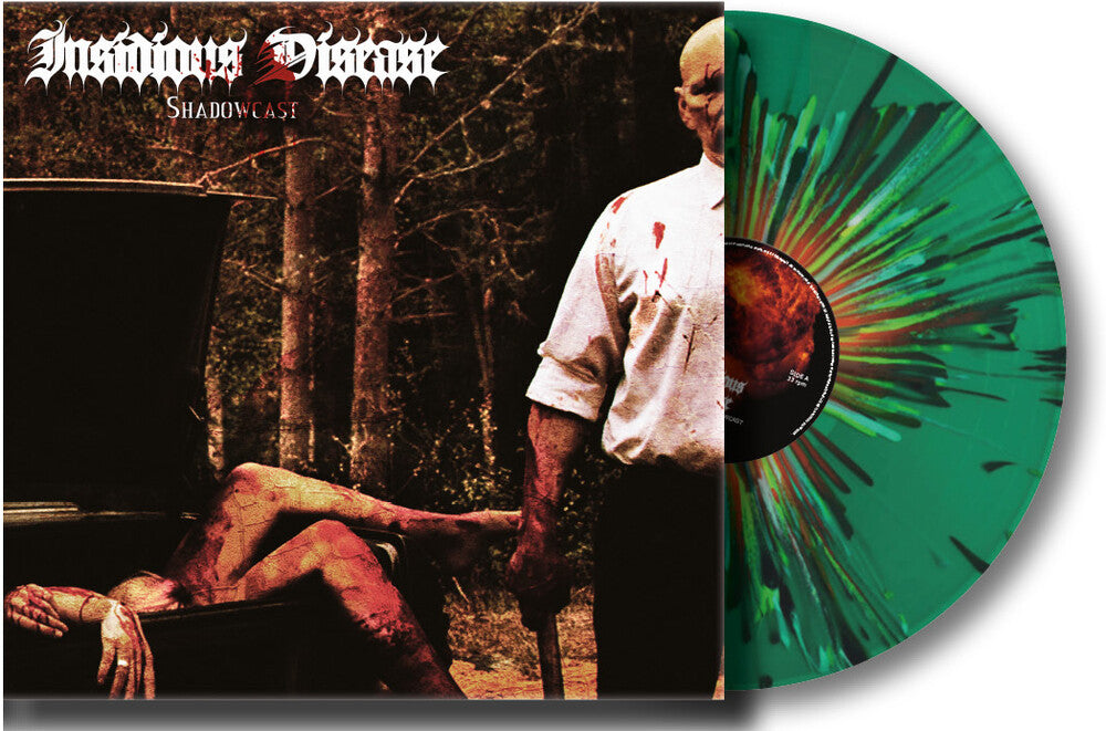 the album cover for Insidious Disease - Shadowcast - Limited Edition [Colored Vinyl] (Grn) [Indie Exclusive]