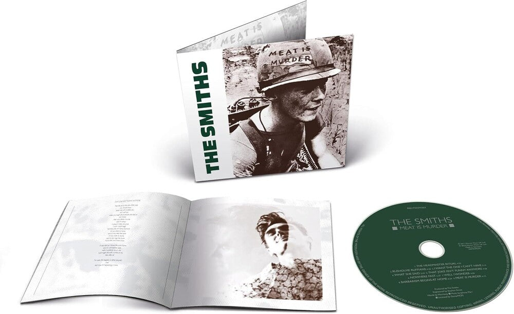 the album cover for Smiths - Meat Is Murder (Ita)