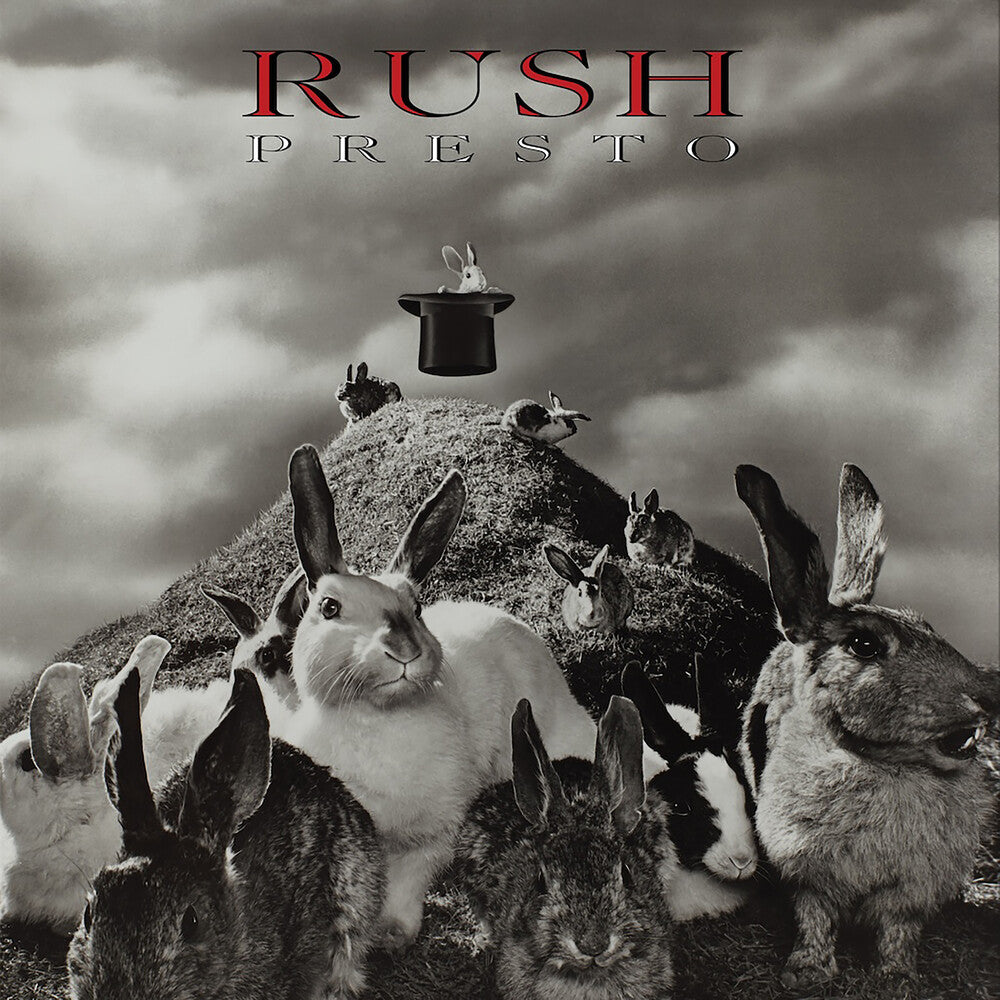 the album cover for Rush - Presto (Bme)