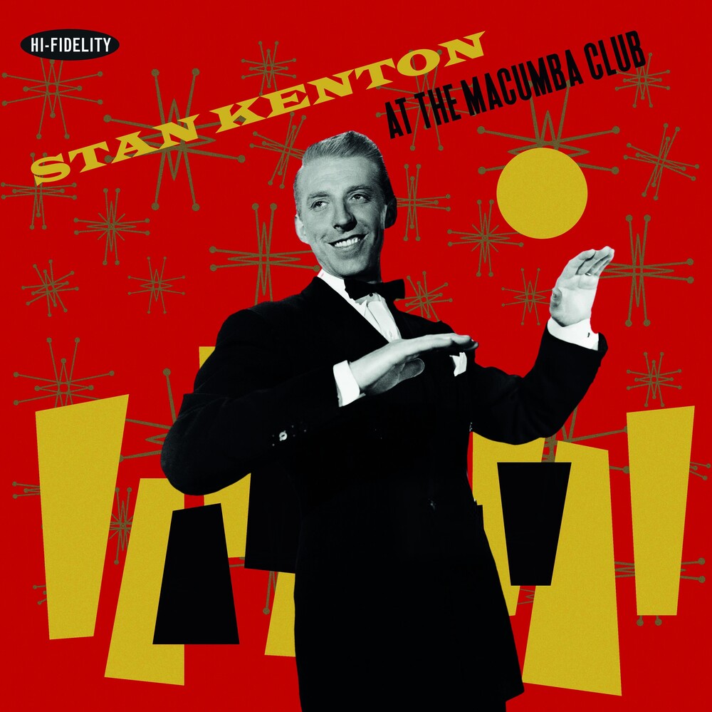the album cover for Stan Kenton - At The Macumba Club [Colored Vinyl]