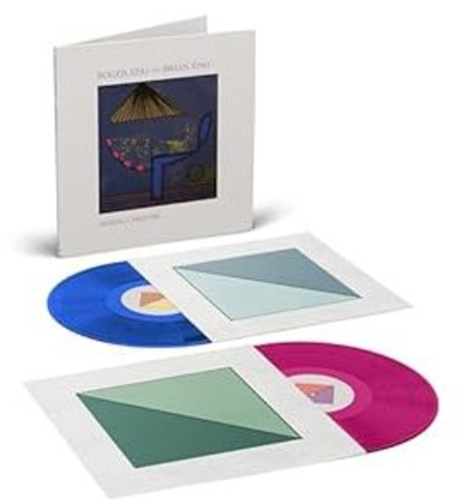 the album cover for Roger Eno  / Eno,Brian - Mixing Colours (Blue) [Colored Vinyl] (Mgta)