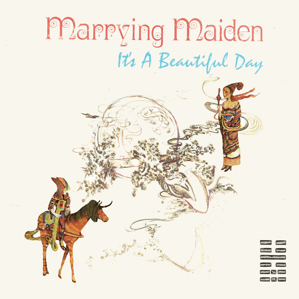 the album cover for It's A Beautiful Day - Marrying Maiden [Colored Vinyl] (Gate) (Gol) [Limited Edition]