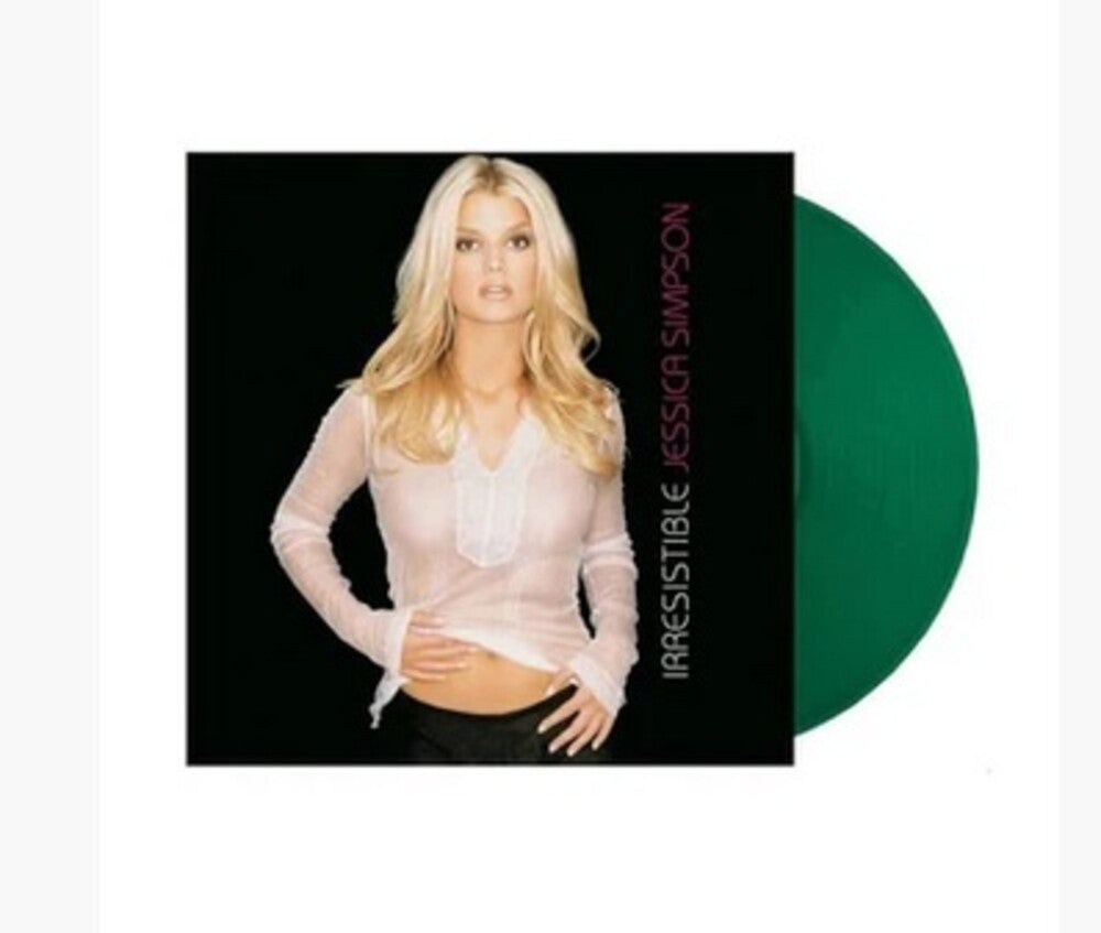 the album cover for Jessica Simpson - Irresistible [Colored Vinyl] (Grn) (Ofgv)
