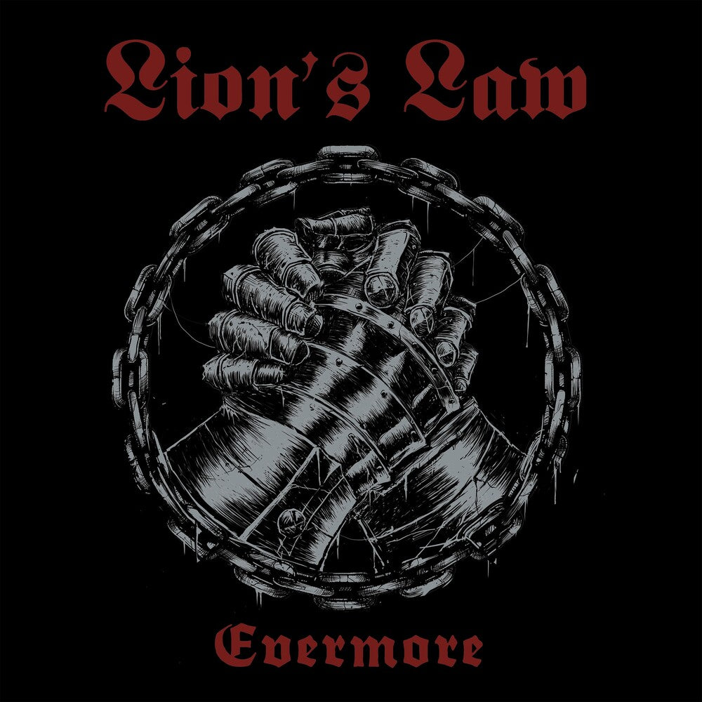 the album cover for Lion's Law - Evermore