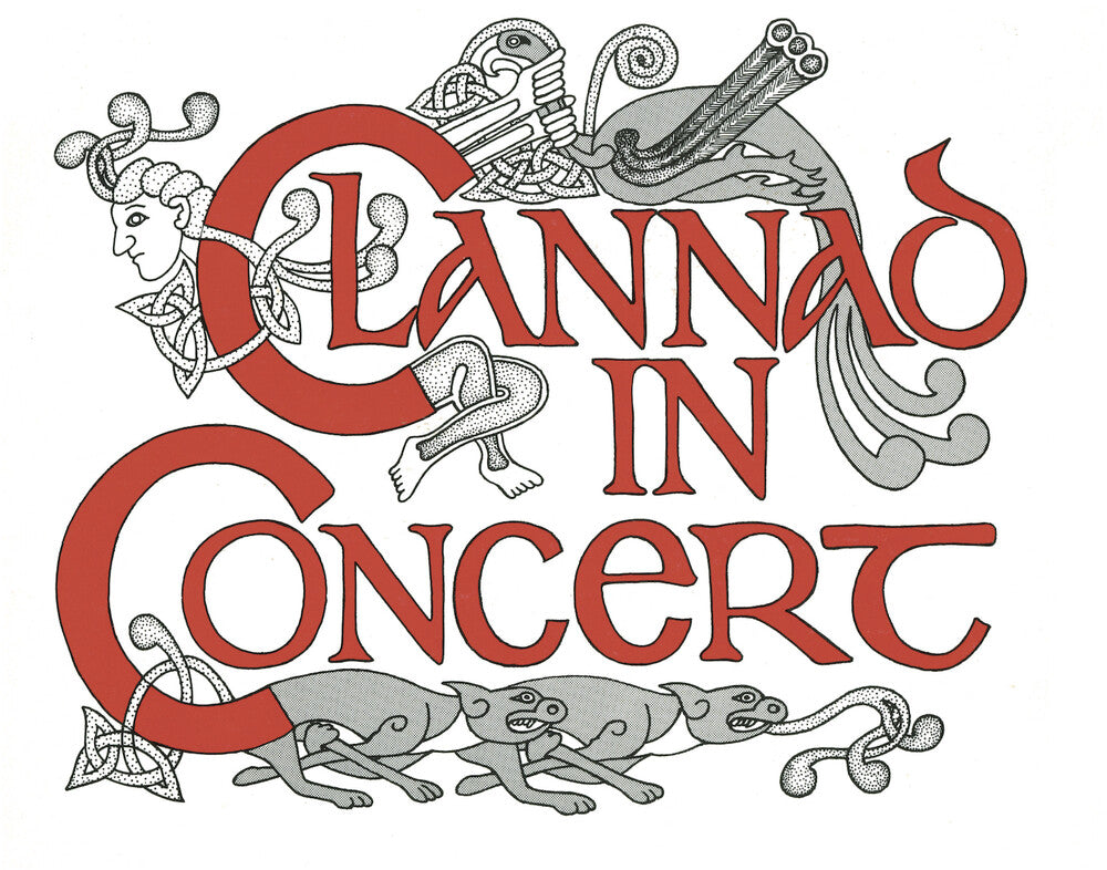 the album cover for Clannad - In Concert