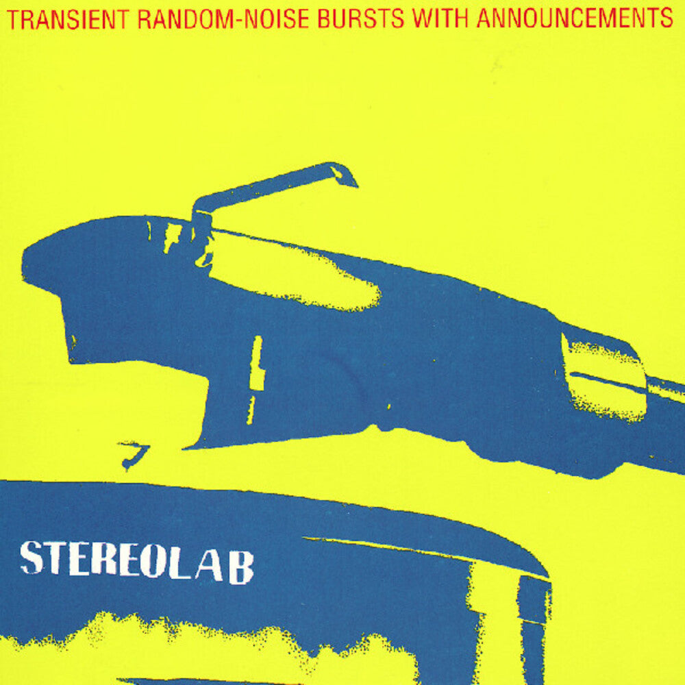 the album cover for Stereolab - Transient Random-Noise Bursts With Announcements