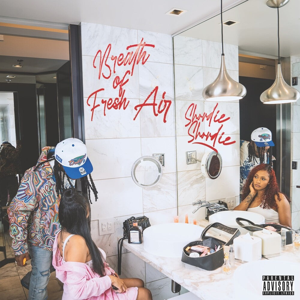 the album cover for Shordie Shordie - Breath Of Fresh Air [Red LP]