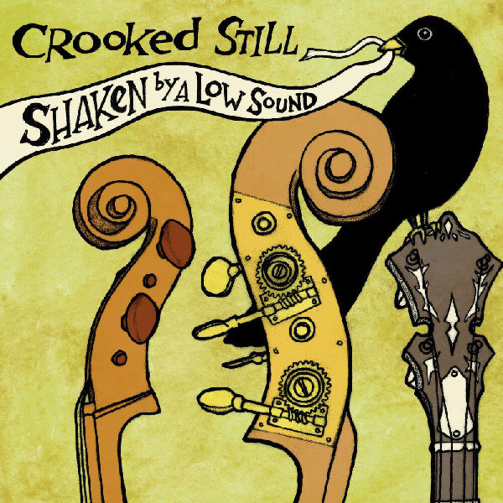 the album cover for Crooked Still - Shaken By A Low Sound [Colored Vinyl] (Red)