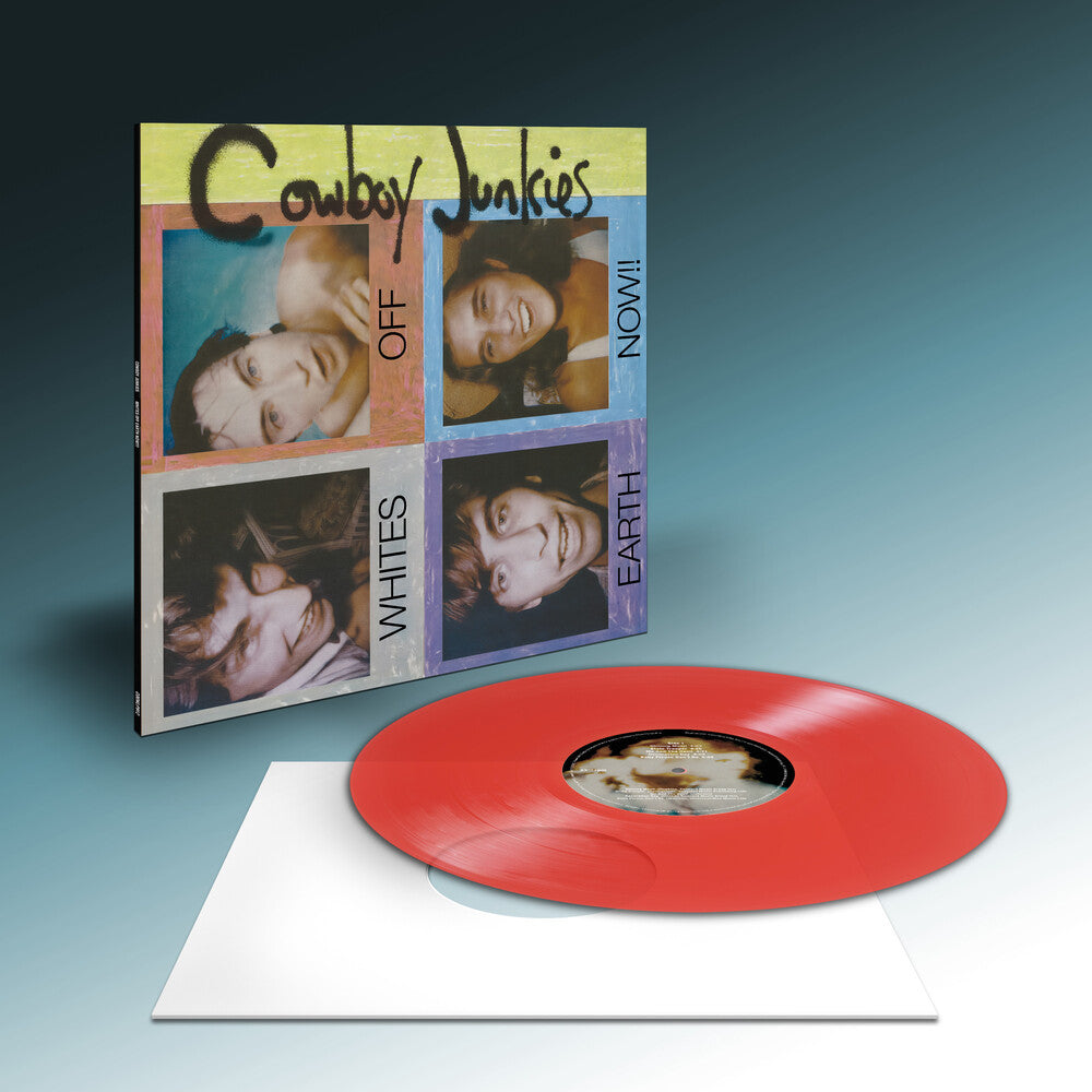 the album cover for Cowboy Junkies - Whites Off Earth Now!! [LP red]