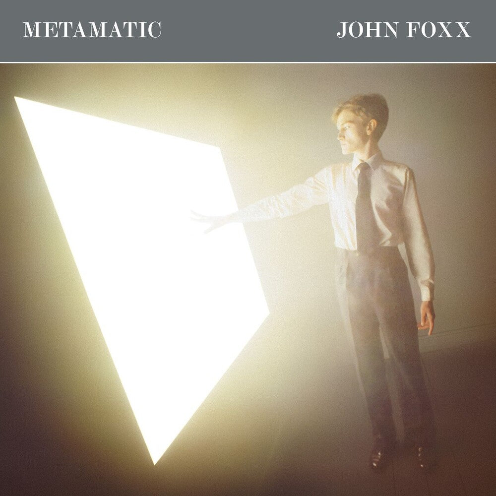the album cover for John Foxx - Metamatic [Colored Vinyl] (Gry) [Limited Edition] (Uk)