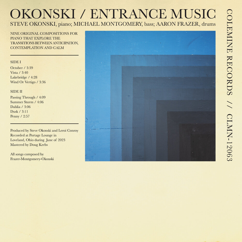the album cover for Okonski - Entrance Music (Blk) [Colored Vinyl] (Org)