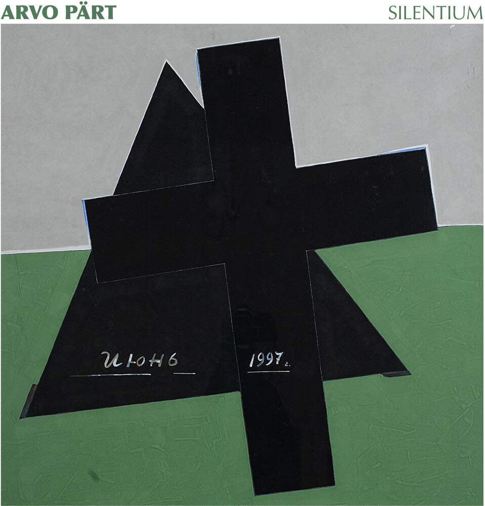 the album cover for Arvo Part - Silentium [Colored Vinyl] (Grn)