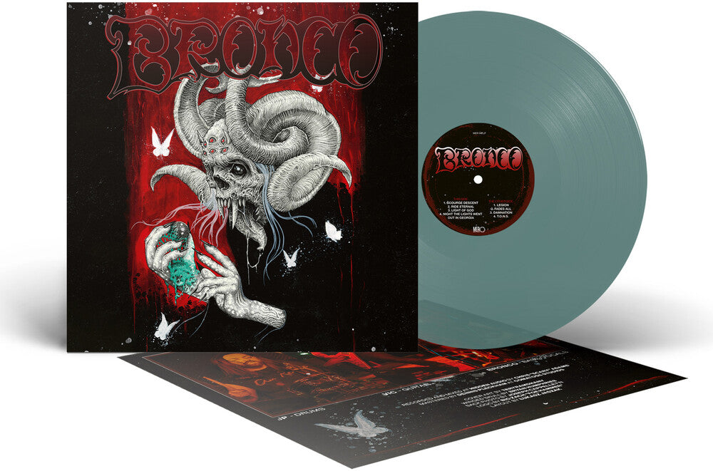 the album cover for Bronco - Bronco [Colored Vinyl] (Grn) (Ofgv)