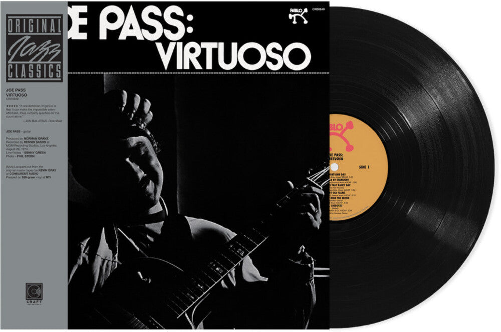 the album cover for Joe Pass - Virtuoso (Original Jazz Classics Series) [180 Gram]