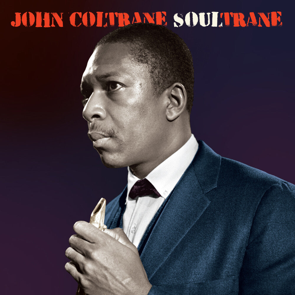 the album cover for John Coltrane - Soultrane (Bonus Track) [Colored Vinyl] [Limited Edition] [180 Gram] (Red)