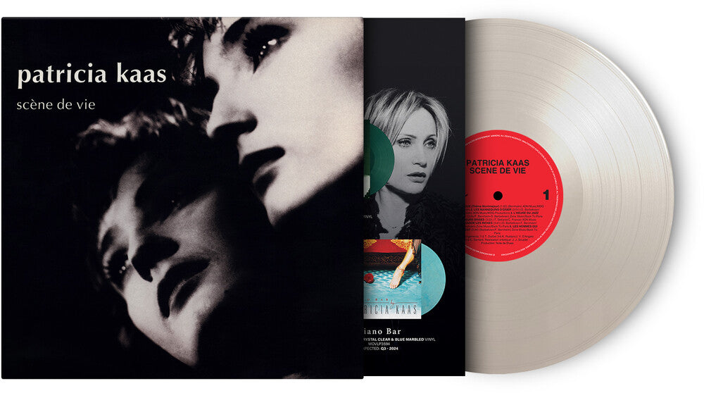 the album cover for Patricia Kaas - Scene De Vie [Colored Vinyl] [180 Gram] (Wht)