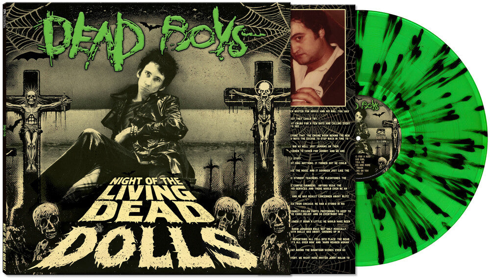 the album cover for Dead Boys - Night Of The Living Dead Dolls [Colored Vinyl] (Grn) [Limited Edition]