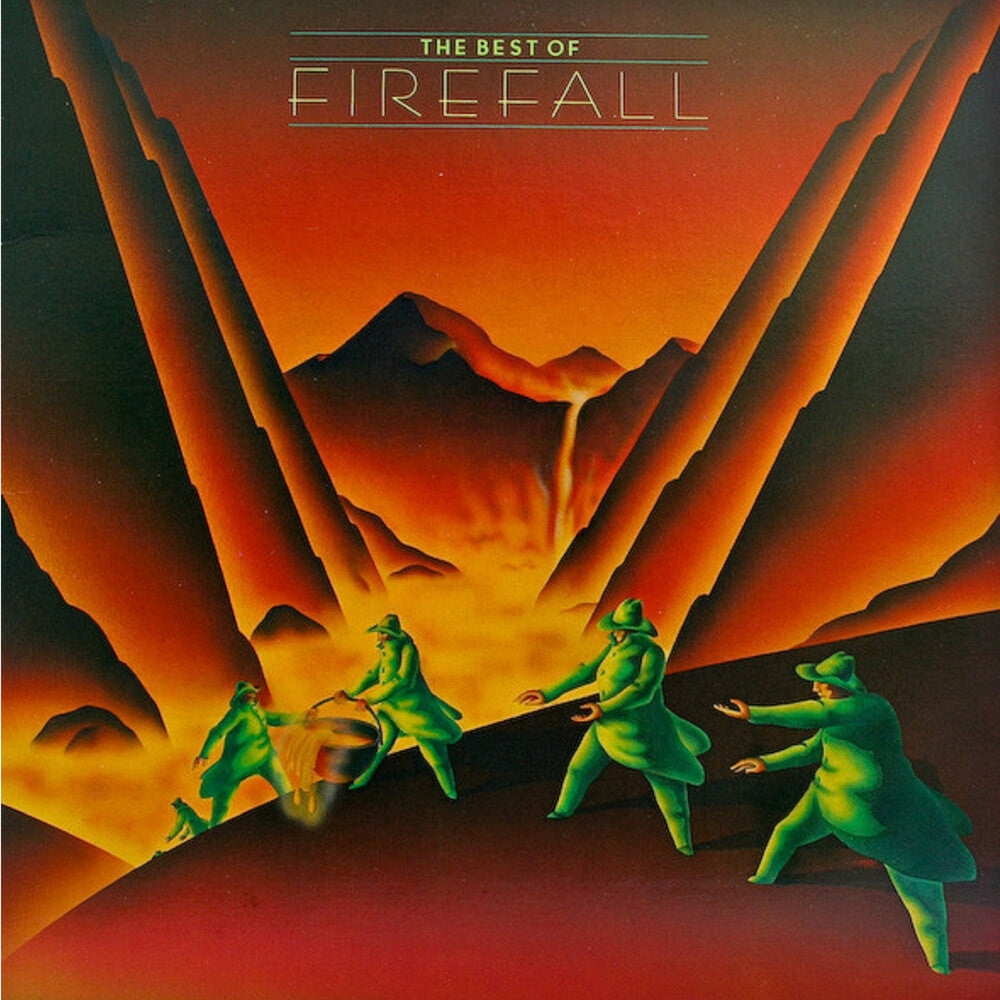 the album cover for Fireball - Best Of Firefall (Blue) [Colored Vinyl] (Aniv)