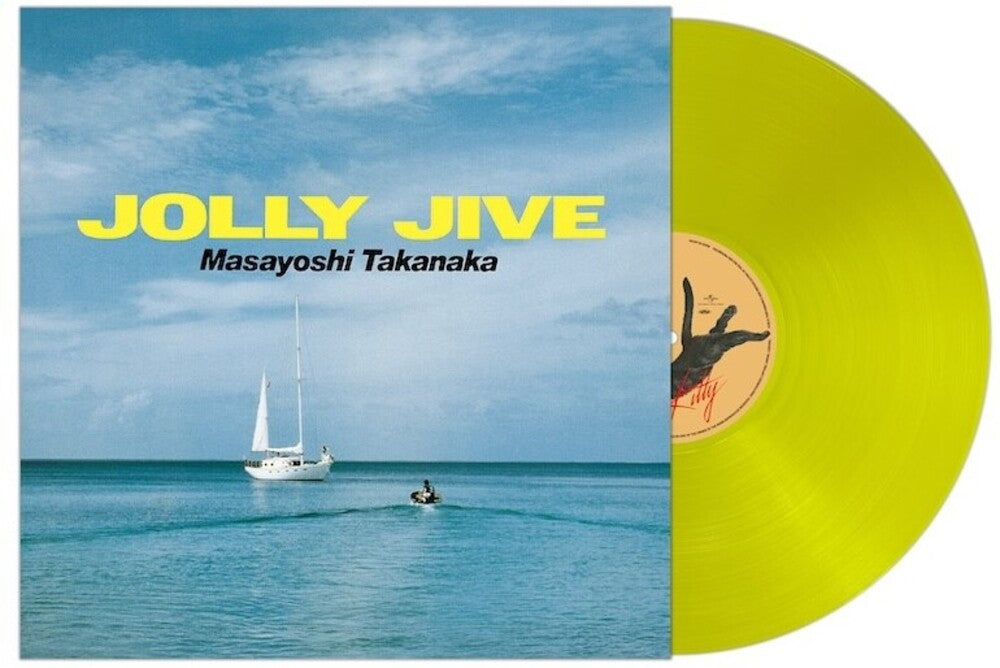 the album cover for Masayoshi Takanaka - Jolly Jive [Colored Vinyl] [Clear Vinyl] (Grn) (Ylw)