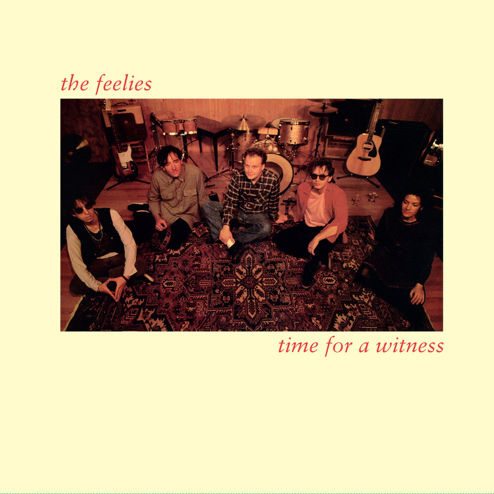 the album cover for Feelies - Time For A Witness - Cream [Colored Vinyl] [Reissue]