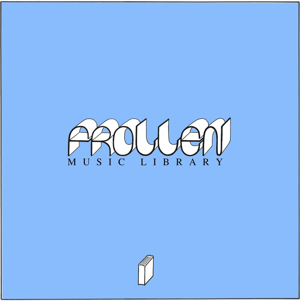 the album cover for Frollen Music Library - 001-015 - Blue (Blue) [Colored Vinyl]