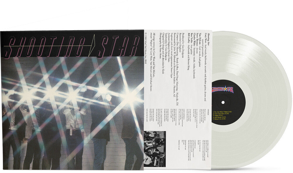 the album cover for Shooting Star - Shooting Star - Natural Clear [Clear Vinyl] [180 Gram] [Reissue]